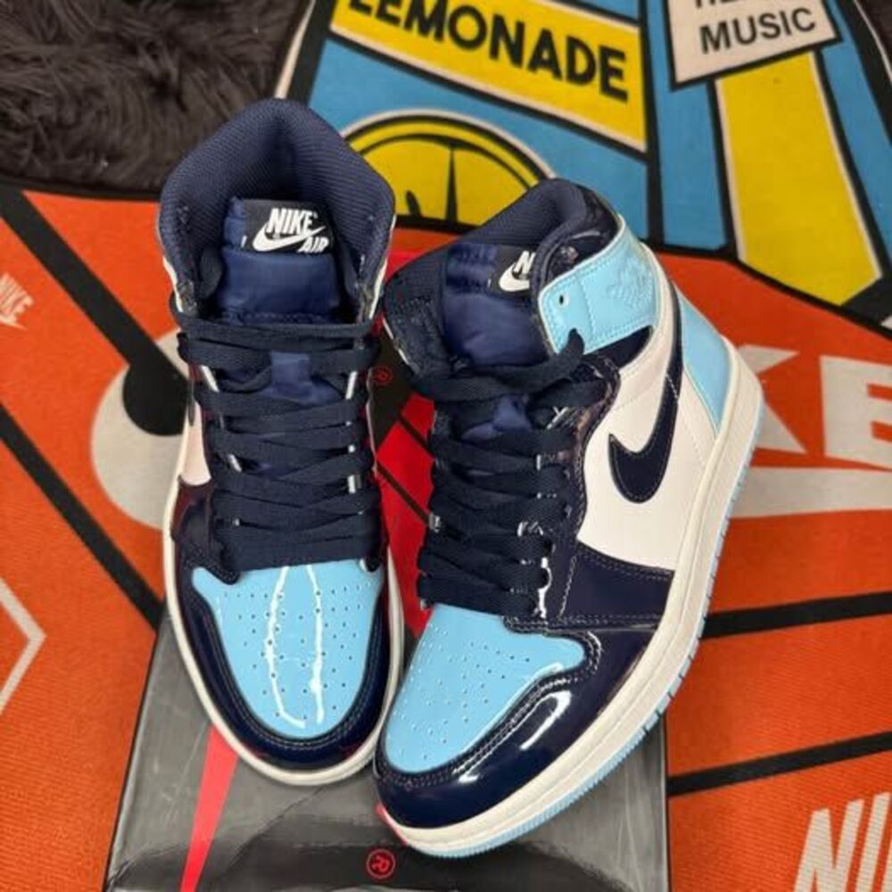 Jordan Retro 1 UNC Patent Size 5Y